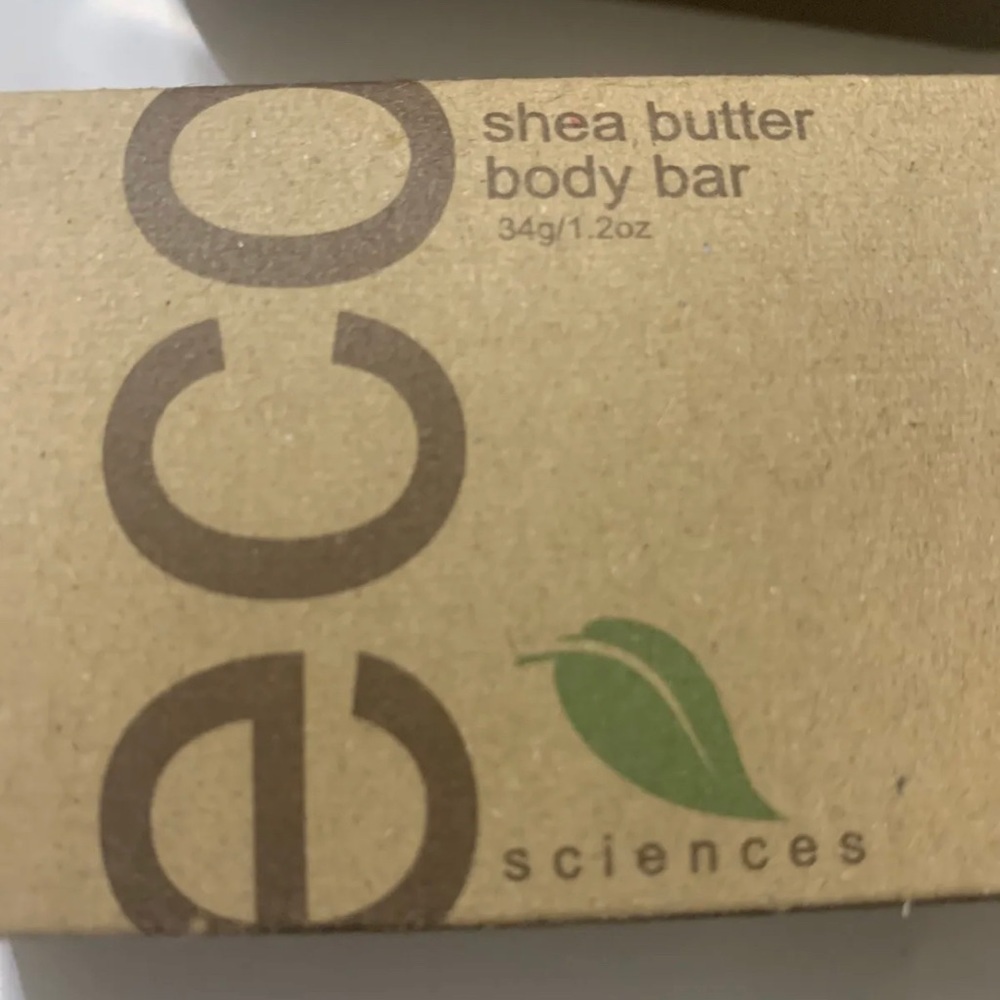 Clearance Sale Shea Butter Body Bar 1.2oz Lot Of 4 New In Box ECo organic clean